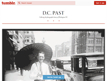 Tablet Screenshot of dcpast.com